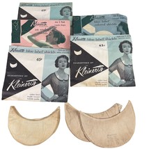 Vintage Kleinert’s Dress Shields Lot of 8 Beige &amp; Blue Size 3 1 NIP 7 Used - $680.80 MXN