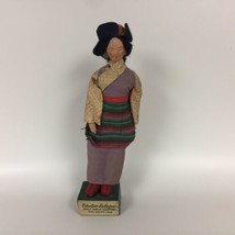 VTG Tibetan Refugee Self Help Centre Doll Figure Darjeeling India Ethnic... - £63.45 GBP