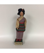 VTG Tibetan Refugee Self Help Centre Doll Figure Darjeeling India Ethnic... - $79.19