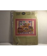 Unused Counted Cross Stitch Kit “Quilt and Rocking Horse” 18” x 14” Comp... - £7.87 GBP