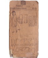 PICTORIAL REVIEW VINTAGE PATTERN 8854 SIZE 8 YEARS GIRL&#39;S 1907 DRESS - £14.12 GBP