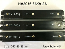 High Frequency Silicon Stack High Voltage Rectifier Diode HV2036 36KV 2A  - $55.02