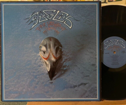 Eagles Their Greatest Hits 1971-1975 Vinyl LP Asylum 6E-105 Embossed Cover - £14.38 GBP