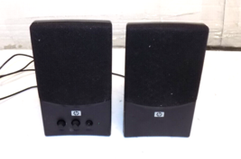 HP Computer Speakers USB Black Multimedia UC-230 Adjustable Volume &amp; Tone - $19.58