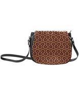 Overlook Hotel Geometry Pattern Saddle Bag Shoulder Bag - $67.91 CAD