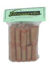 Quarter Crimped End (Gunshell) Paper Coin Wrappers, 40 pack - £6.51 GBP