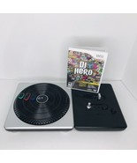 DJ Hero Turntable Scratch Controller Kit &amp; Game Bundle For Nintendo Wii ... - £31.12 GBP