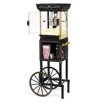 Nostalgia Popcorn Maker Machine - Professional Cart With 8 Oz Kettle Mak... - $247.20