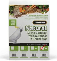 ZuPreem Natural Bird Food for Large Birds - 20 lb - £105.93 GBP