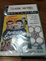DVD - Abbott Costello Africa Screams [NEW / SEALED]  Super fast Dispatch - £6.16 GBP