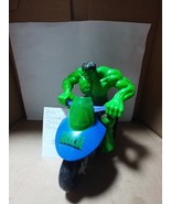 2007 Hasbro Marvel Incredible Hulk on Battery Operated 3 Wheeled Bike - $10.96 CAD