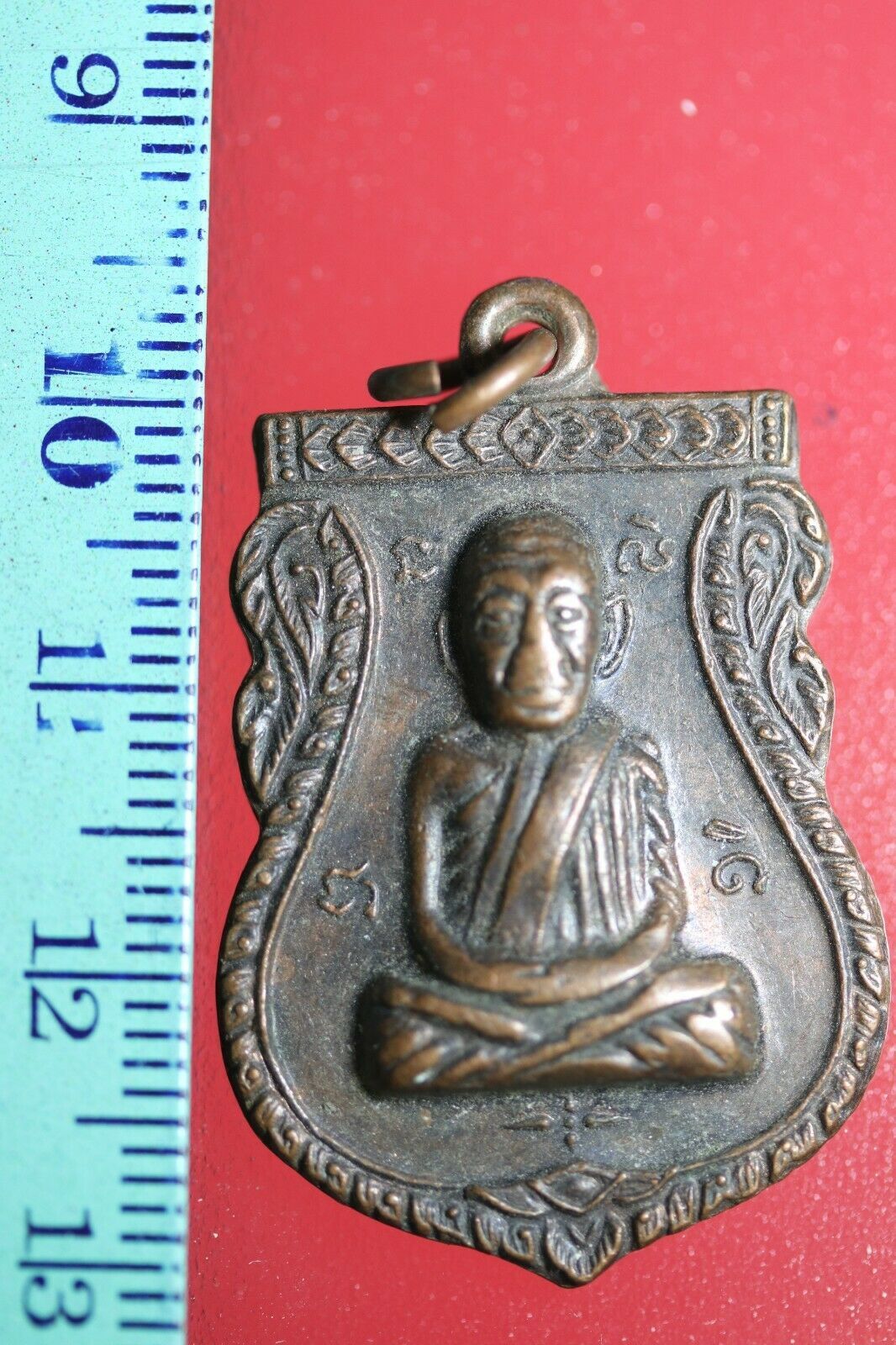 FLA01-mjeklkk Buddha Buddhist Success Coin Talisman Thai Amulet Pendant ... - $7.70