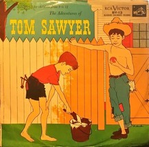 Rca Adventure Tom Sawyer 45 Record Bluebird Children Story Picture Sleeve Canada - £14.52 GBP