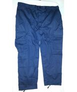 NWOT&#39;S MILITARY STYLE TRUE NAVY BLUE TROUSER PANTS X LARGE REGULAR - $580.95 MXN
