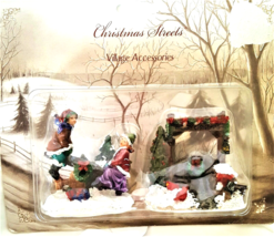 NEW  Christmas Streets Victorian Village Children On A Teeter Totter  Figurine - £15.58 GBP