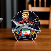 Operation Midnight Hammer Sticker Decal Trump Iran Sticker Decal Bunker ... - $3.95+