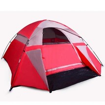 Tent camping 3 Person Dome Shaped Camping Tent - £79.26 GBP