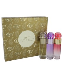 Perry Ellis 360 Perfume By Perry Ellis Gift Set 1 oz EDT Spray +  - £29.97 GBP