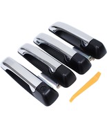 Front and Rear Driver and Passenger Side Exterior Door Handle Chrome for... - $79.89 CAD