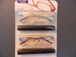 2 Pairs mens Reading reader glasses +2.50 - €6,88 EUR