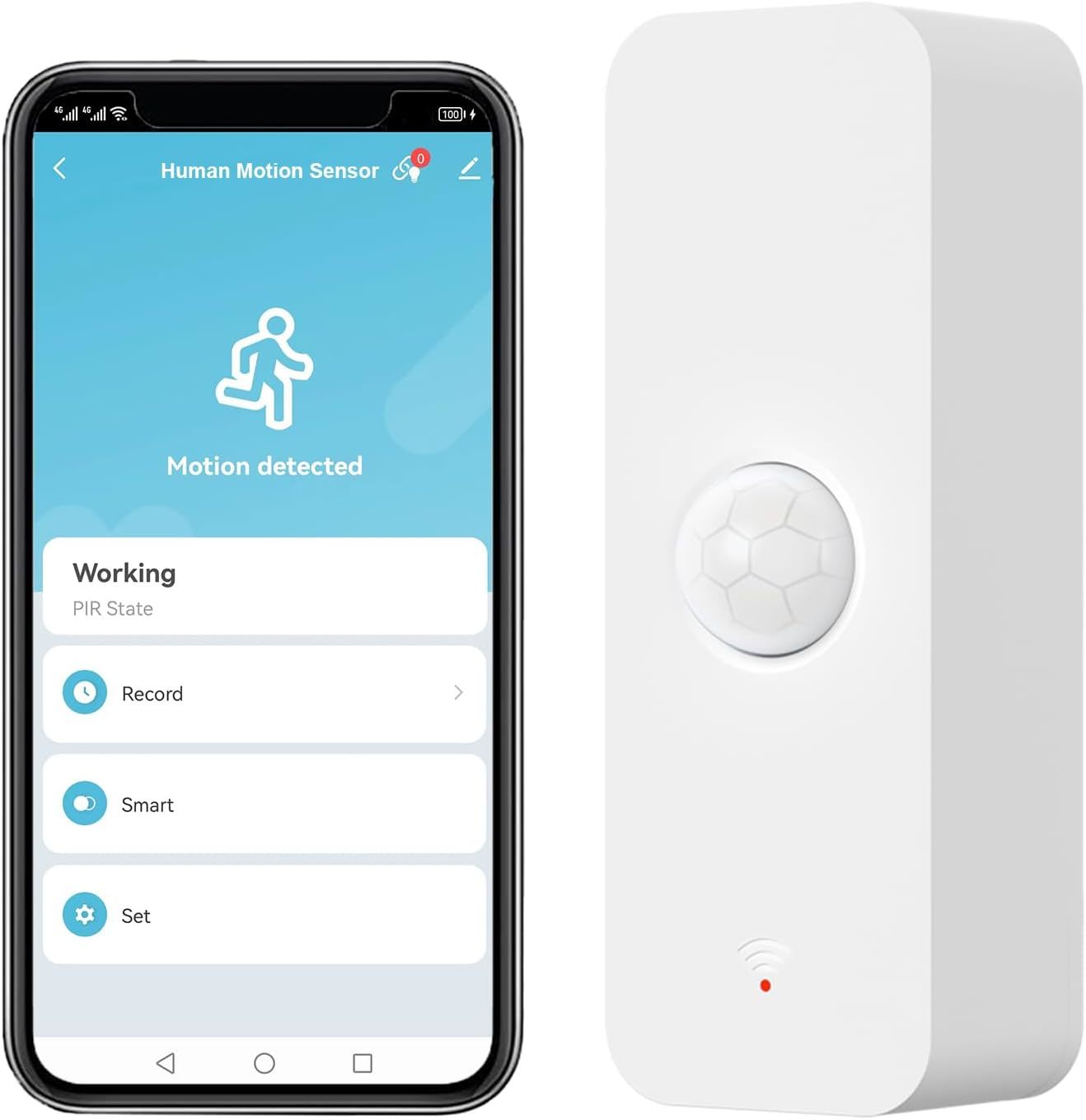 Wifi Motion Sensor: 1 Pack Of Smart Motion Detectors For Home Security, ... - $17.59