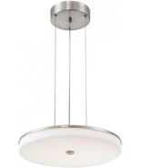 George Kovacs P951-084-L U.H.O. LED Pendant, Brushed Nickel - $689.30 CAD