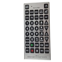 Genuine Sentry Really Big Universal TV DVD Remote Control RMC10 Tested W... - £18.37 GBP