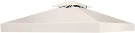 Replacement Outdoor Double Tiered Canopy Cover For A Gazebo, 10X10 Ft. (... - $44.96