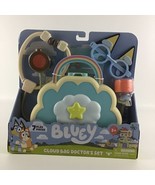 Bluey Cloud Bag Doctor&#39;s Set Medical Kit Bandage Stickers 2018 Moose Toy... - $51.43