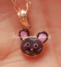 Disney Cartoon Pendant, 925 Silver Pendent, Baby Brith Gift Pendent, Baby Shower - £39.32 GBP