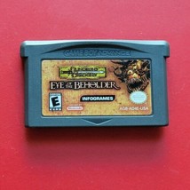 Dungeons &amp; Dragons: Eye of the Beholder Game Boy Advance Authentic Saves - £24.28 GBP