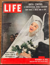 Life Magazine November 23 1959 Mary Martin Sound of Music Birth Control - £7.47 GBP