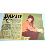 1973 David Cassidy Two Page Magazine Article - £6.29 GBP