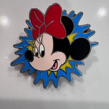 Disney Minnie Mouse Blue Starburst Splash Pin 2010 - $9.89