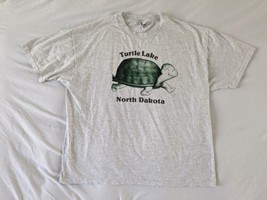 Vintage Turtle Lake North Dakota T-Shirt Men Women Adult Size XL Y2K 90s... - £23.65 GBP