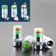 2.4Bar 4Pcs Car Safety Warning Air Pressure Tire Monitor Indicator Valve... - $9.99