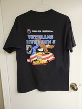 Veterans Motorcycle River Run 2008 T Shirt Lake Isabella, CA Mens  L Bik... - £3.93 GBP