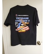 Veterans Motorcycle River Run 2008 T Shirt Lake Isabella, CA Mens  L Bik... - $4.93