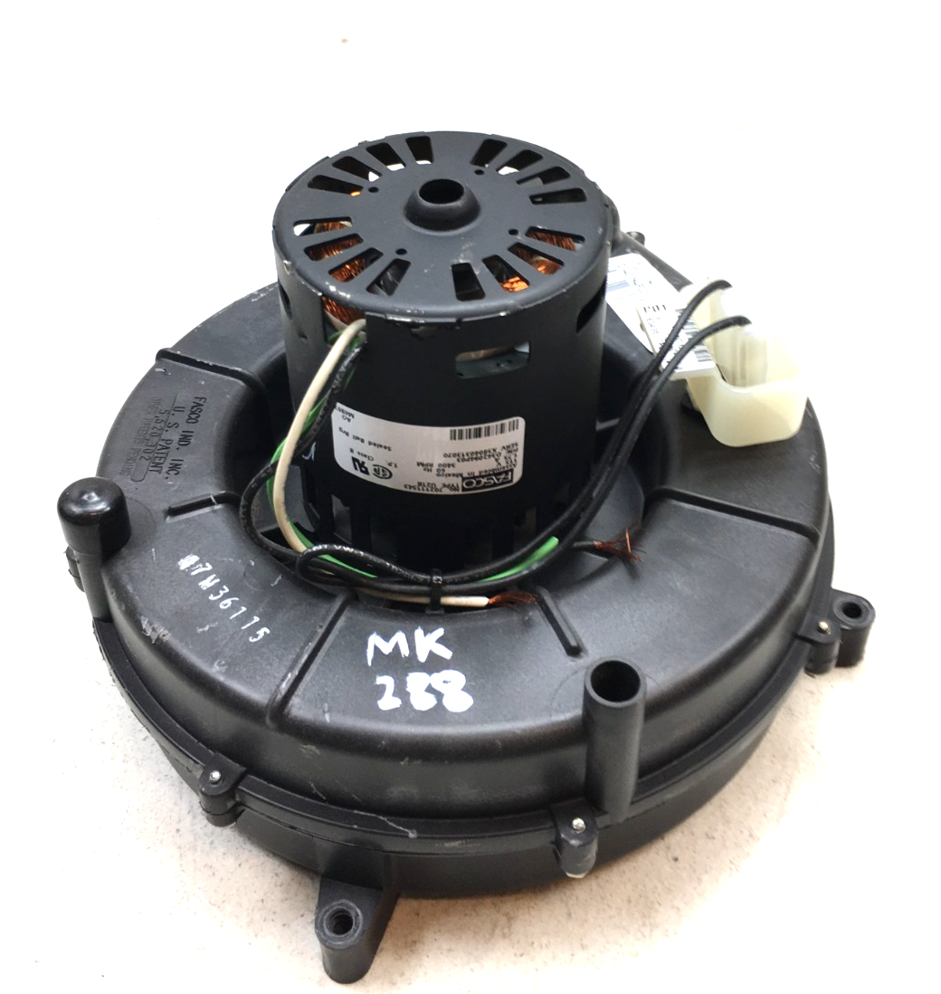 FASCO 702111543 Draft Inducer Blower Motor Assembly D342094P03 115V used... - $119.00