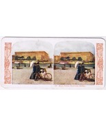 Stereo View Card Stereograph Royal Palace Stockholm Sweden - £3.90 GBP