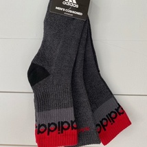 Adidas Aeroready Cushioned High Quarter Cut Ankle Socks 6-12 - $19.00