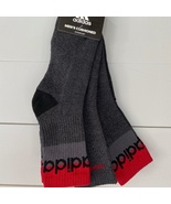 Adidas Aeroready Cushioned High Quarter Cut Ankle Socks 6-12 - $19.00