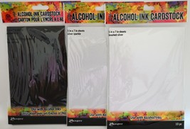 Ranger Tim Holtz Alcohol Ink Cardstock 5 x 7 - 10 pack - YOU PICK - £7.26 GBP+