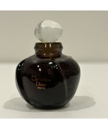 Vtg Christian Dior Poison Esprit de Parfum Splash Mini .17 oz Full Read - $49.49