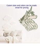 Unicorn mirror/ shatter proof / kids room/ wall art / girls room - €21,54 EUR