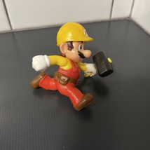 Super Mario Bros Maker Burger King Figure Toy Missing Base - $8.00