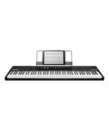 Alesis Recital  88 Key Digital Piano Keyboard with Semi Weighted Keys, 2... - £281.60 GBP