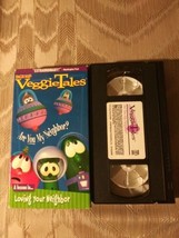 VeggieTales Are You My Neighbor VHS A Lesson In Loving Your Neighbor Big Idea - £8.88 GBP