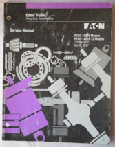 Eaton Resistente Servizio Manuale RTLO-1X610 Trasmissioni TRSM-0550 R1 1... - $29.98
