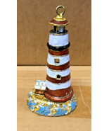 Alsan Victorian Enameling Cloisonné ornament lighthouse 56130 red white 4” - €15,44 EUR